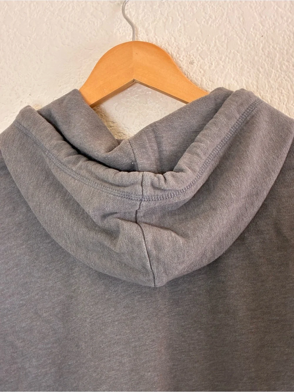 The North Face | Gray cotton blend kangaroo pocket hoodie sweatshirt men’s small